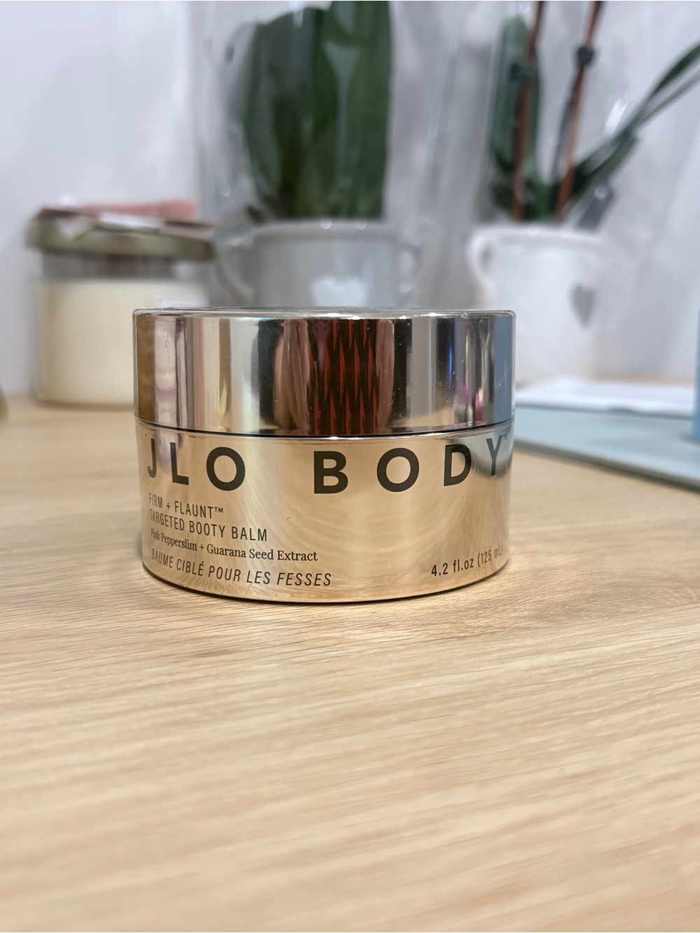 JLo Beauty Firm + Flaunt Targeted Booty Balm 4.2 oz Full Size NEW